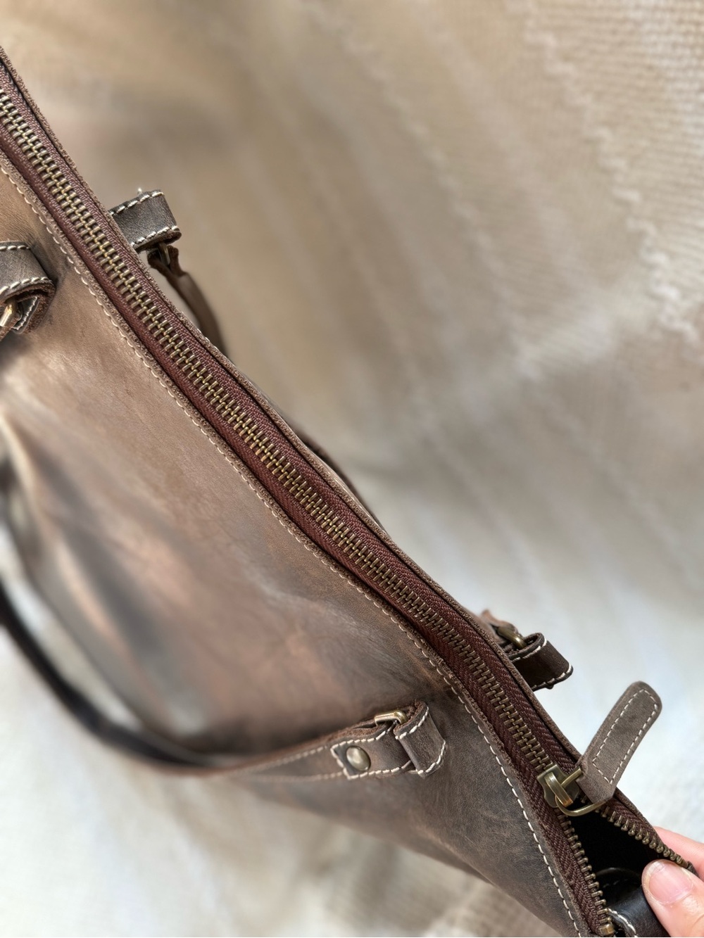 Yukon bags galena leather tote bag - Picture 16 of 16